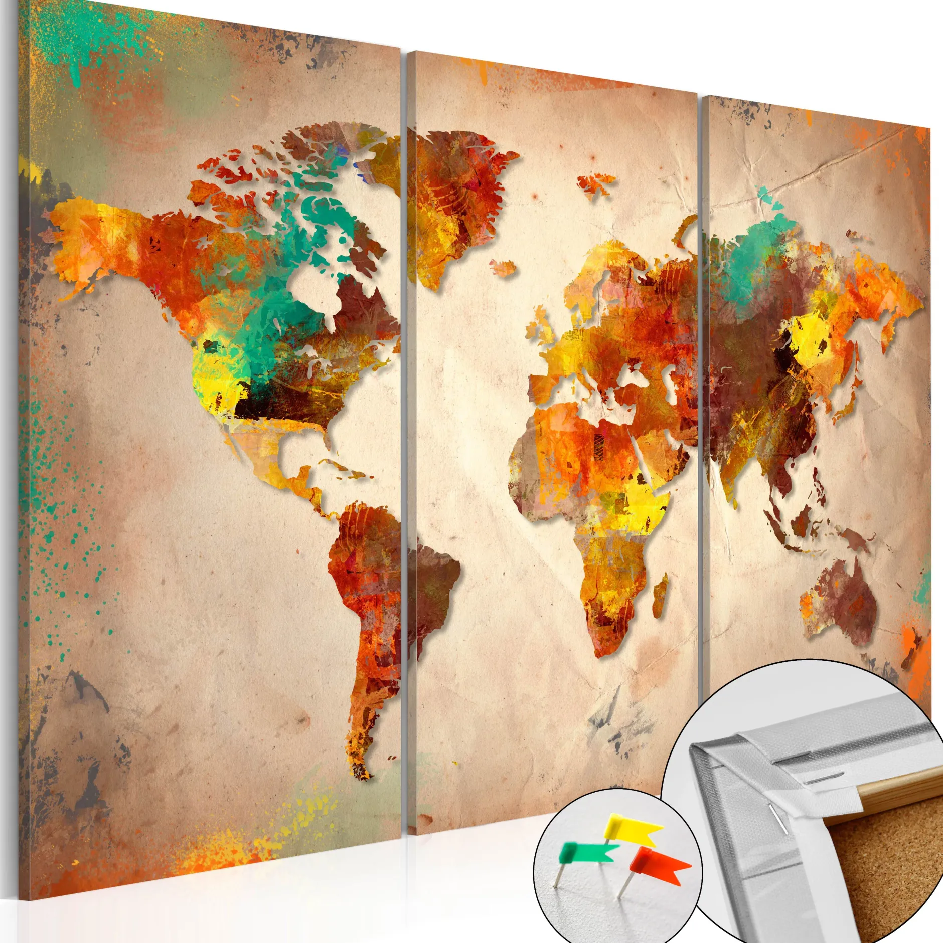 Pinnwand Bild 'Painted World'