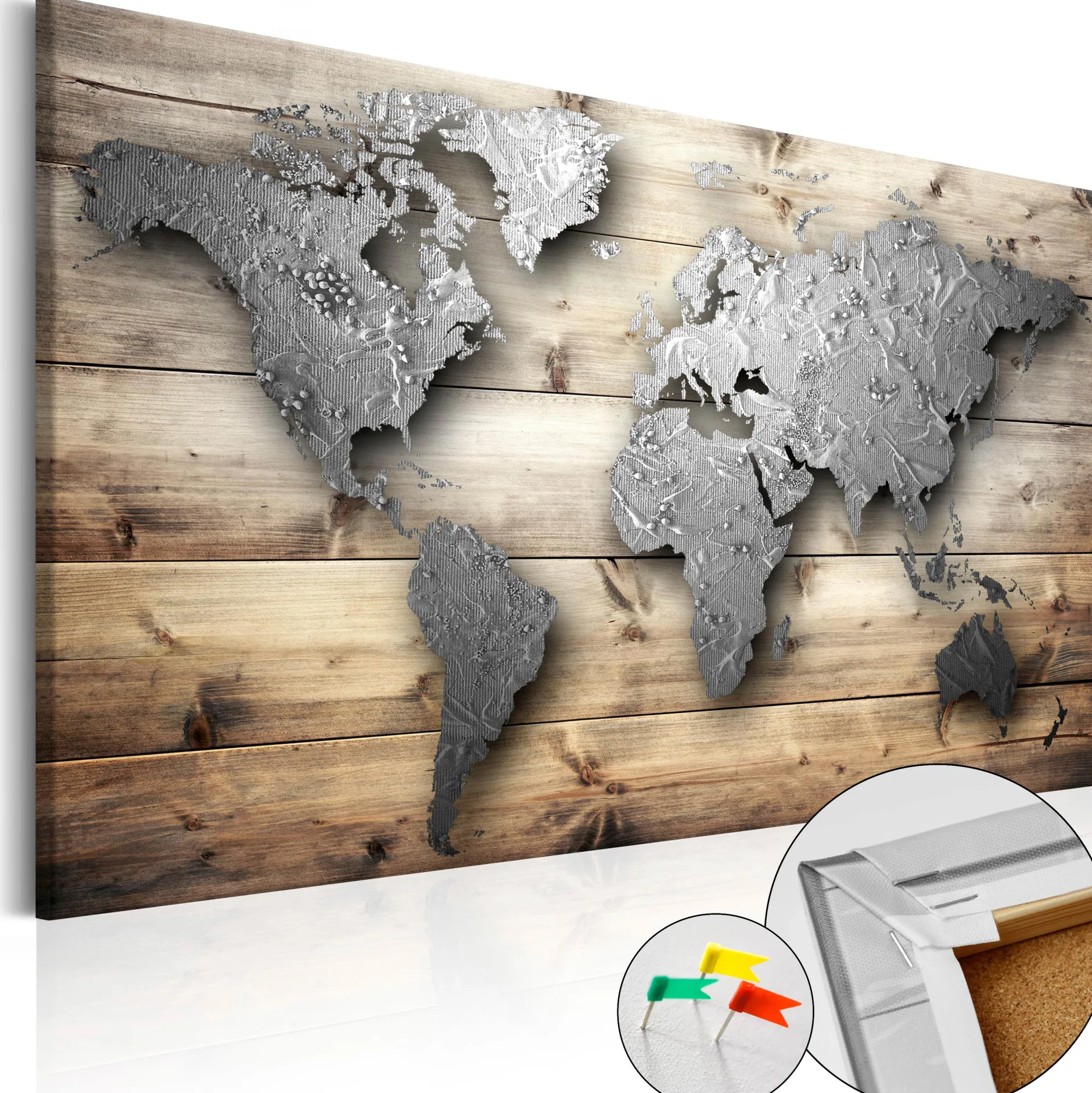 Pinnwand Bild 'Silver World'