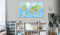 Pinnwand Bild 'World Geography'