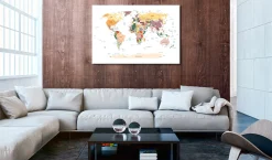 Pinnwand Bild 'World Map'