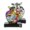 Porzellan Figur 'Apple of Secrets' von Billy the Artist 24,5x28x14cm