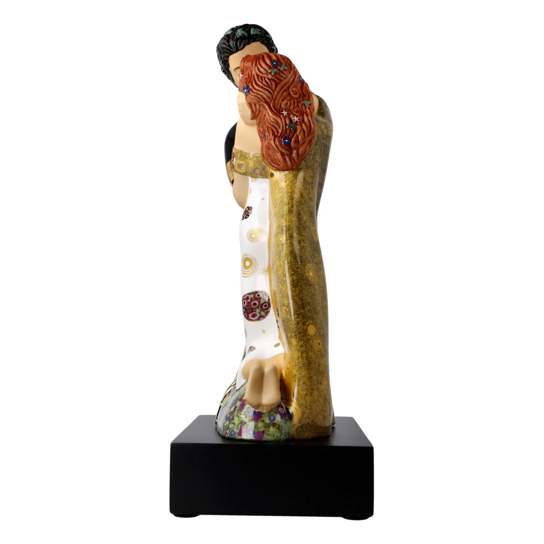 Porzellan Figur 'Auf ewig dein' von Gustav Klimt 11x18x7cm