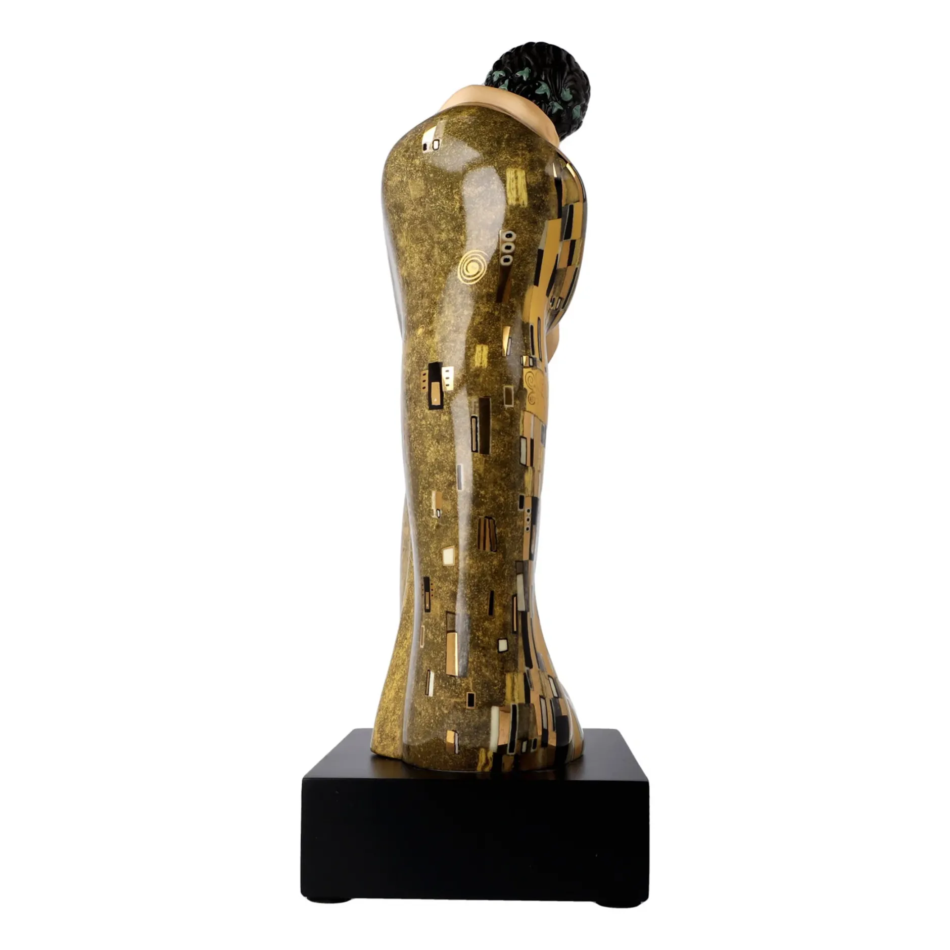 Porzellan Figur 'Auf ewig dein' von Gustav Klimt 11x18x7cm
