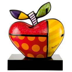 Porzellan Figur 'Bunt ist gesund' von Romero Britto 49x58x33cm