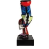 Porzellan Figur 'Dancing Boy' von Romero Britto 17,5x47,5x35,5cm