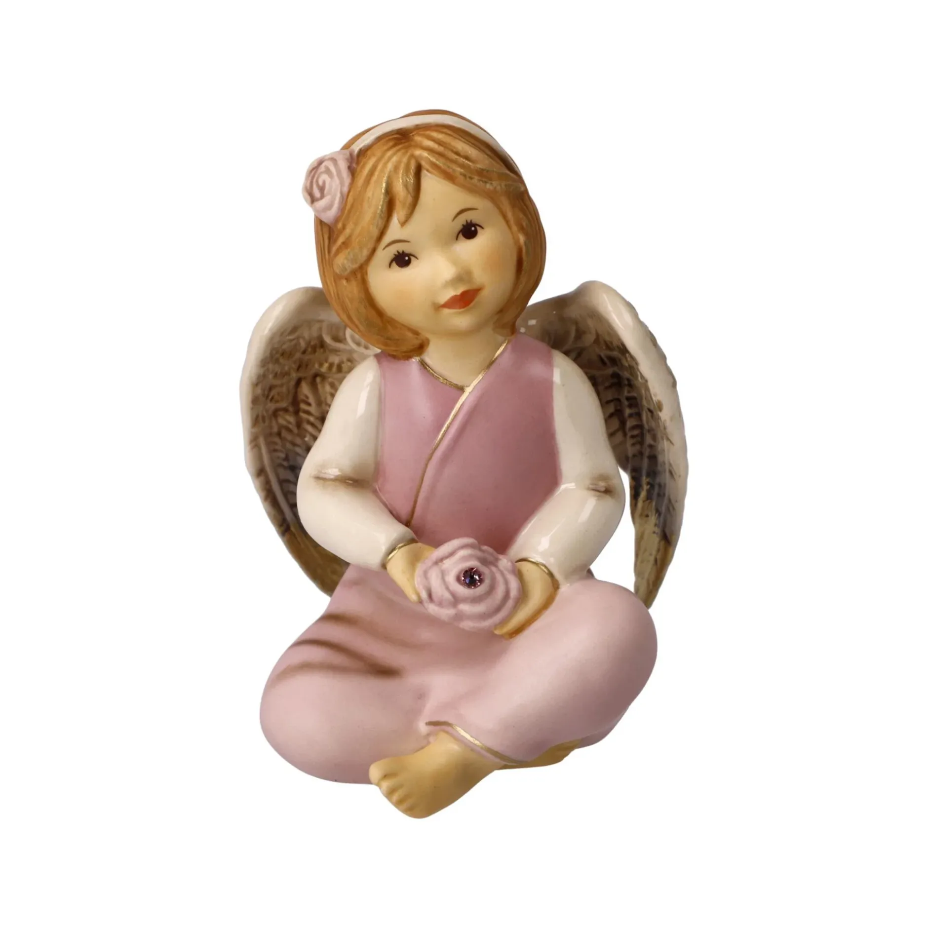 Porzellan Figur 'Engel der Liebe' von Goebel 7x10x7cm