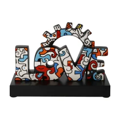Porzellan Figur 'Evolution of Love 2' von Billy the Artist 0,85x15x22cm