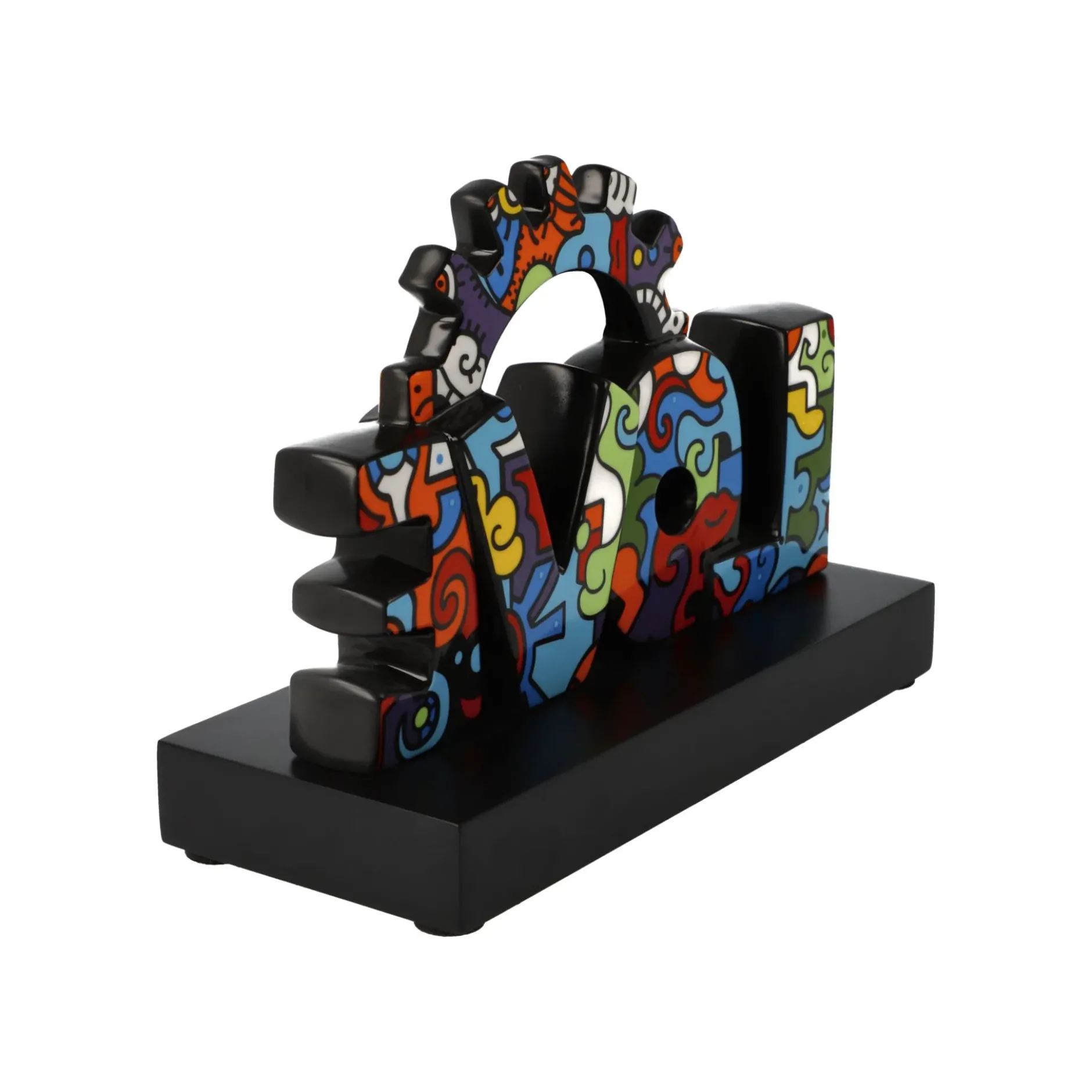 Porzellan Figur 'Evolution of Love 2' von Billy the Artist 0,85x15x22cm