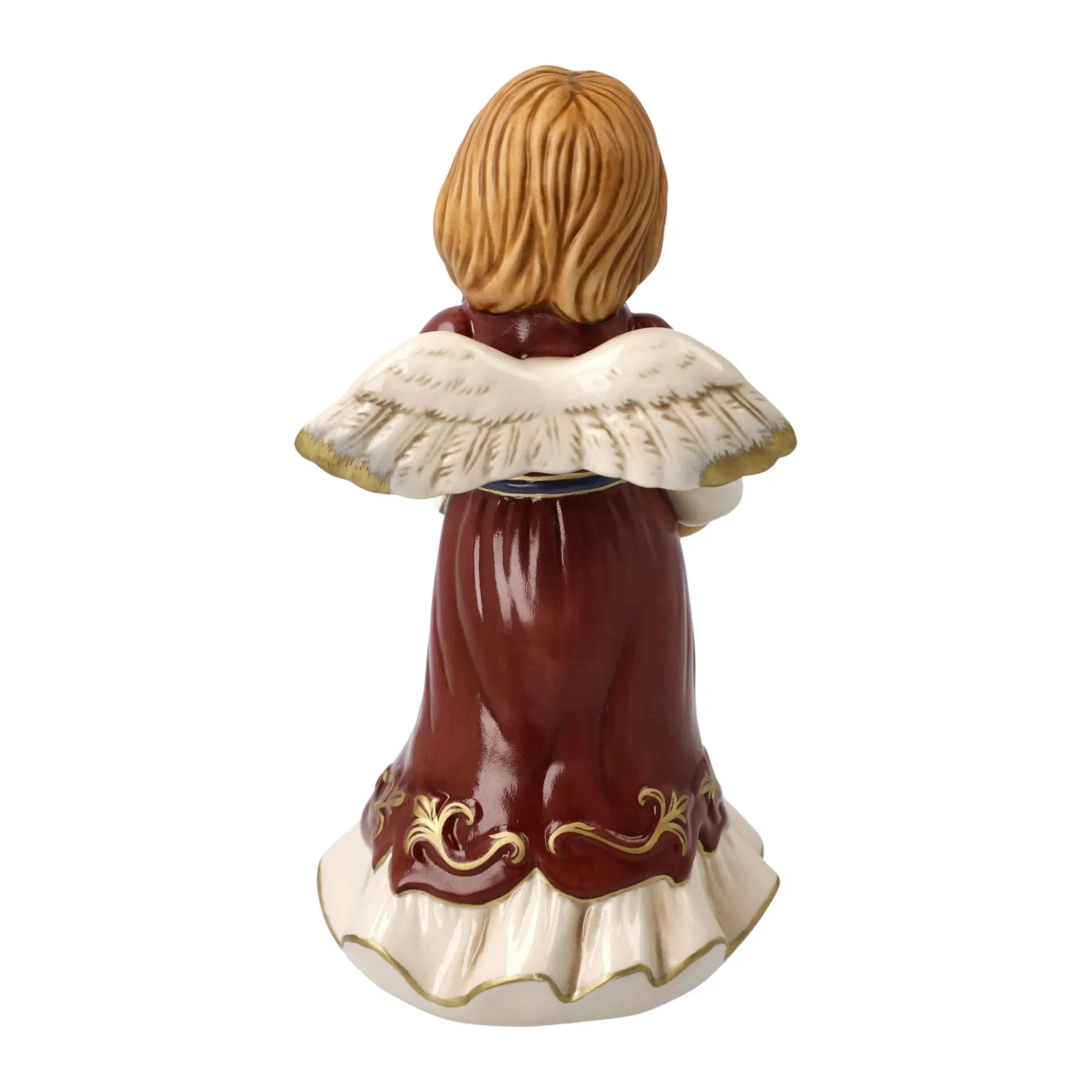 Porzellan Figur 'Festive Angel' von Goebel 8x16x8,5cm