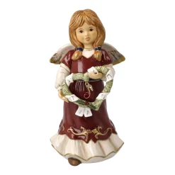 Porzellan Figur 'Festive Angel' von Goebel 8x16x8,5cm