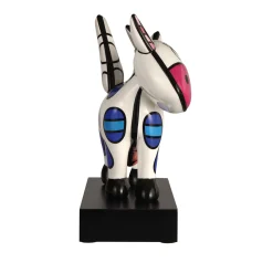 Porzellan Figur 'Flying Cow' von Romero Britto 15,5x31x37,2cm