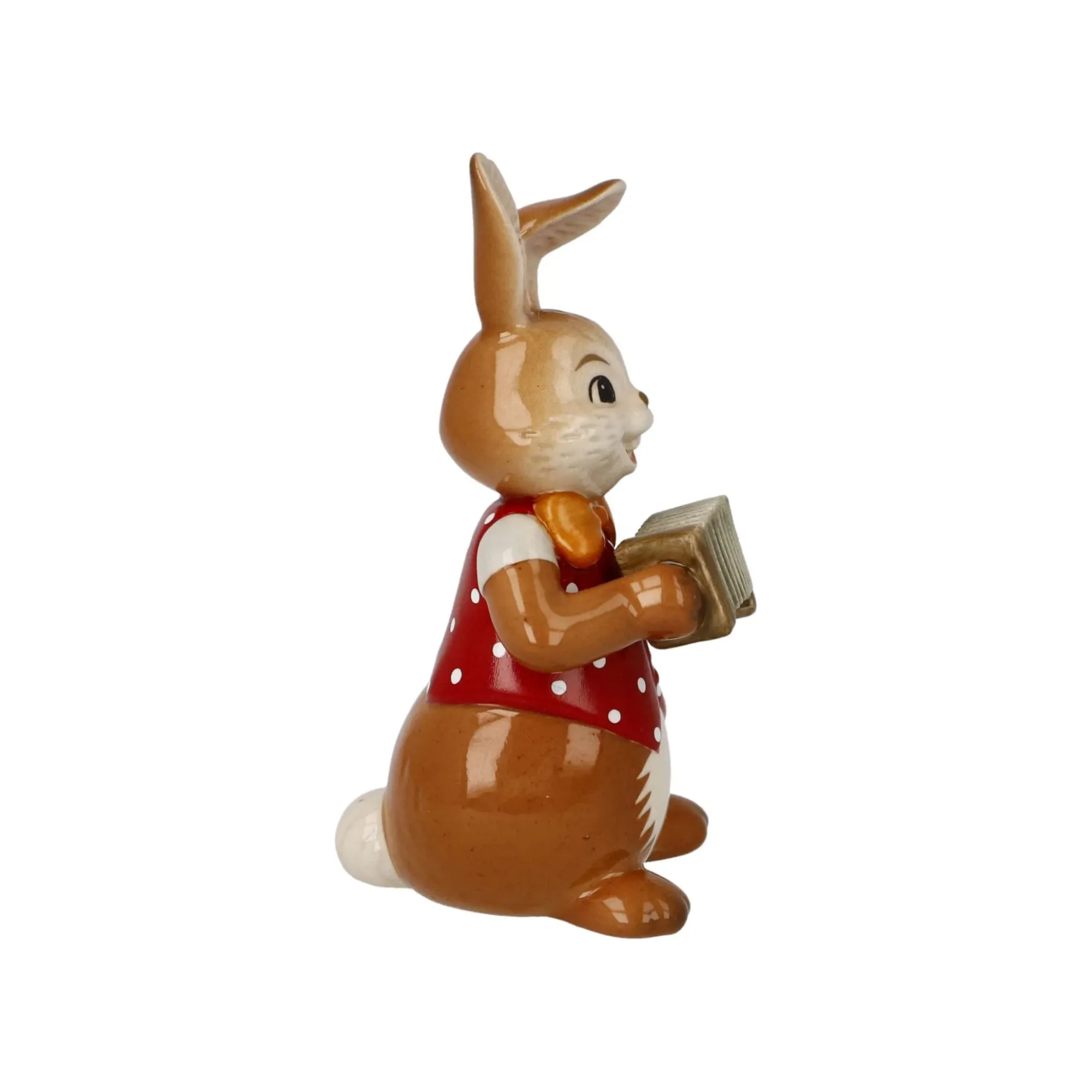 Porzellan Figur 'Frecher Musikant' von Goebel 4x8x4cm