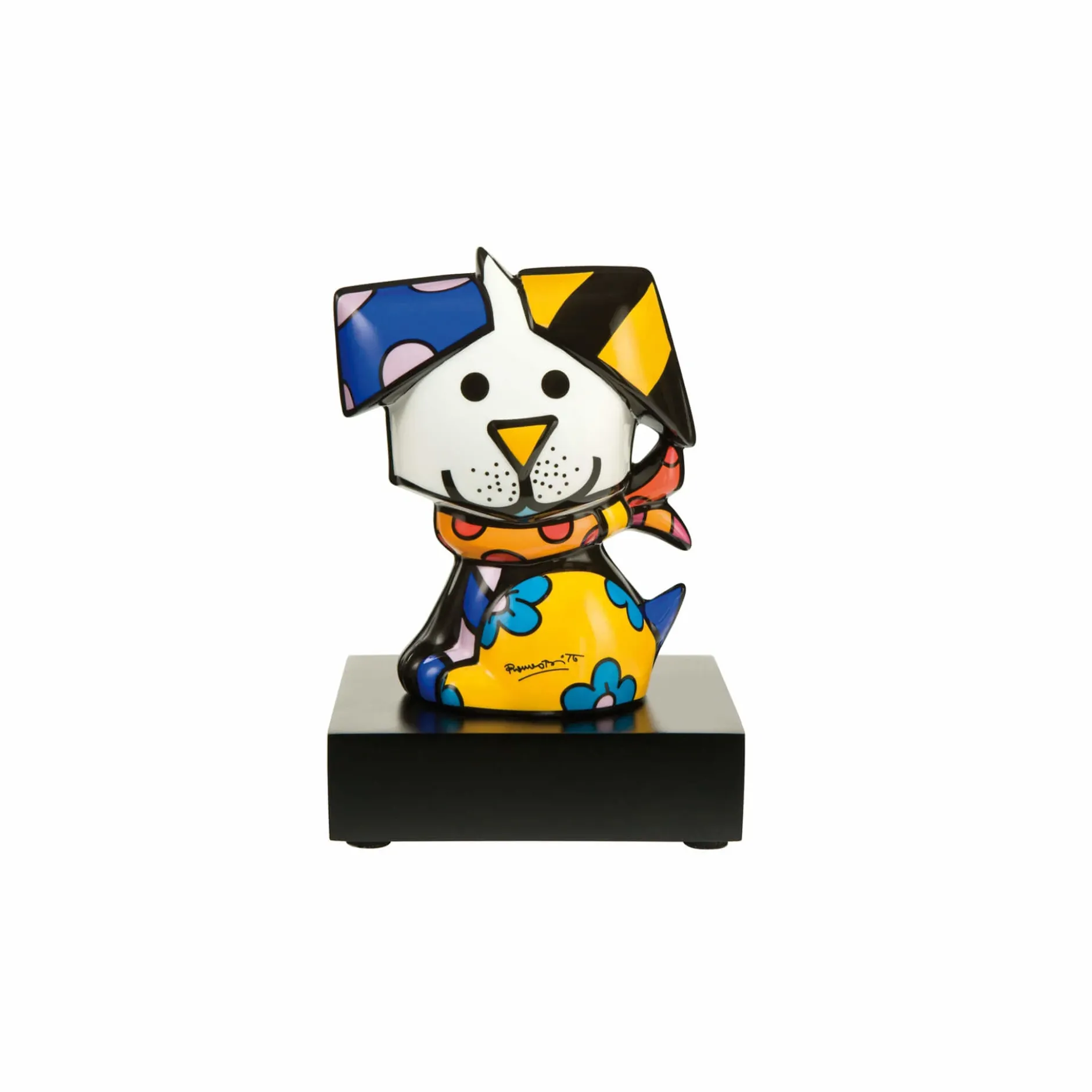 Porzellan Figur 'Frech wie Strolchi' von Romero Britto 9,5x13,5x8,5cm