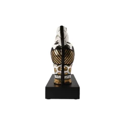 Porzellan Figur 'Golden Dancer' von Romero Britto 12,5x31x28cm