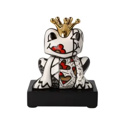 Porzellan Figur 'Golden Prince' von Romero Britto 7,5x14,5x11,5cm