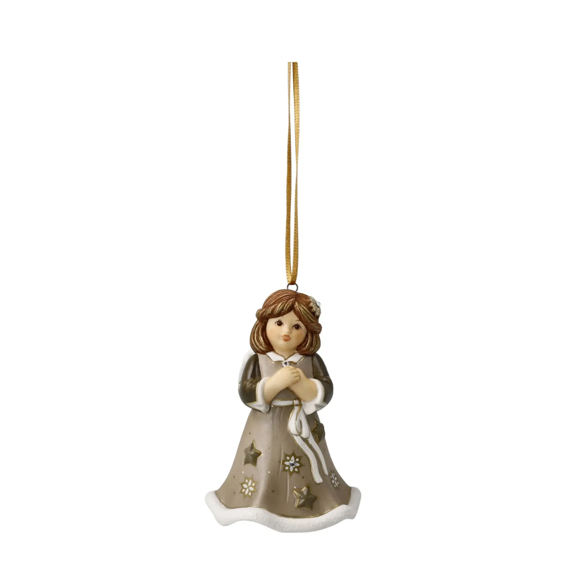 Porzellan Figur 'Hanging Angel' von Goebel 6x9,5x6cm
