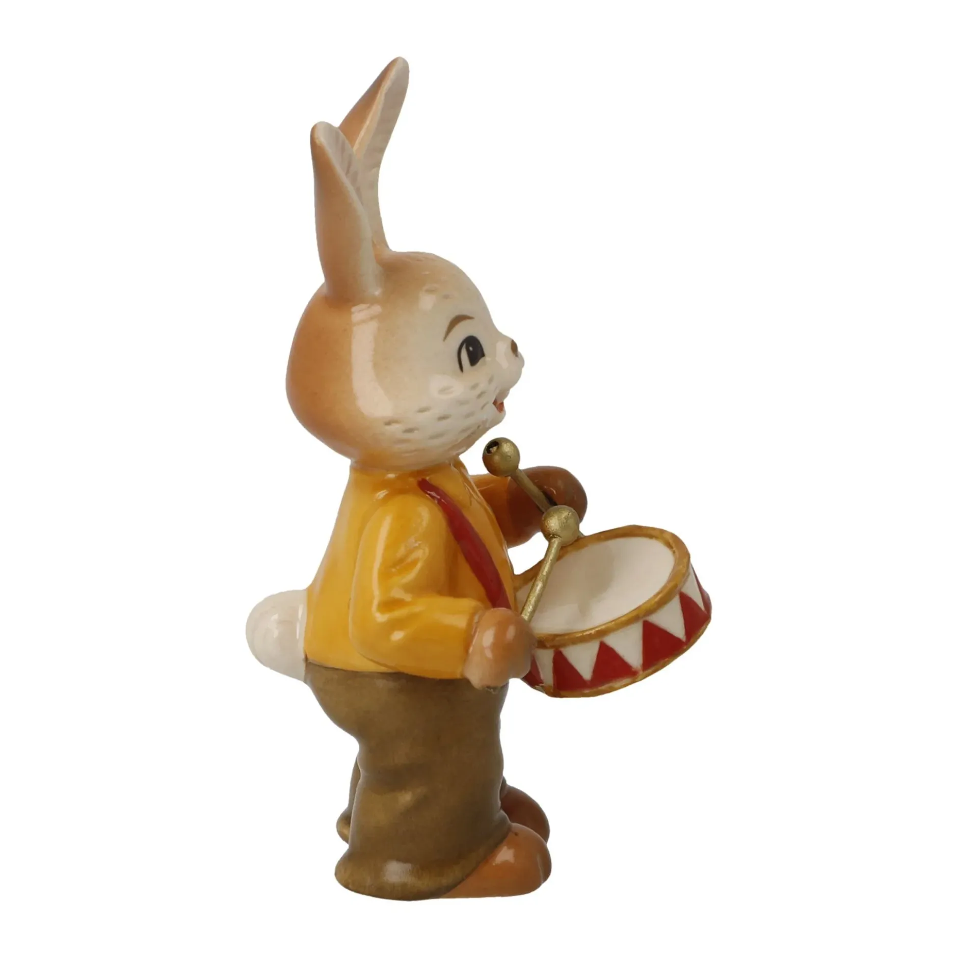 Porzellan Figur 'Herziger Trommler' von Goebel 4,5x8x4cm