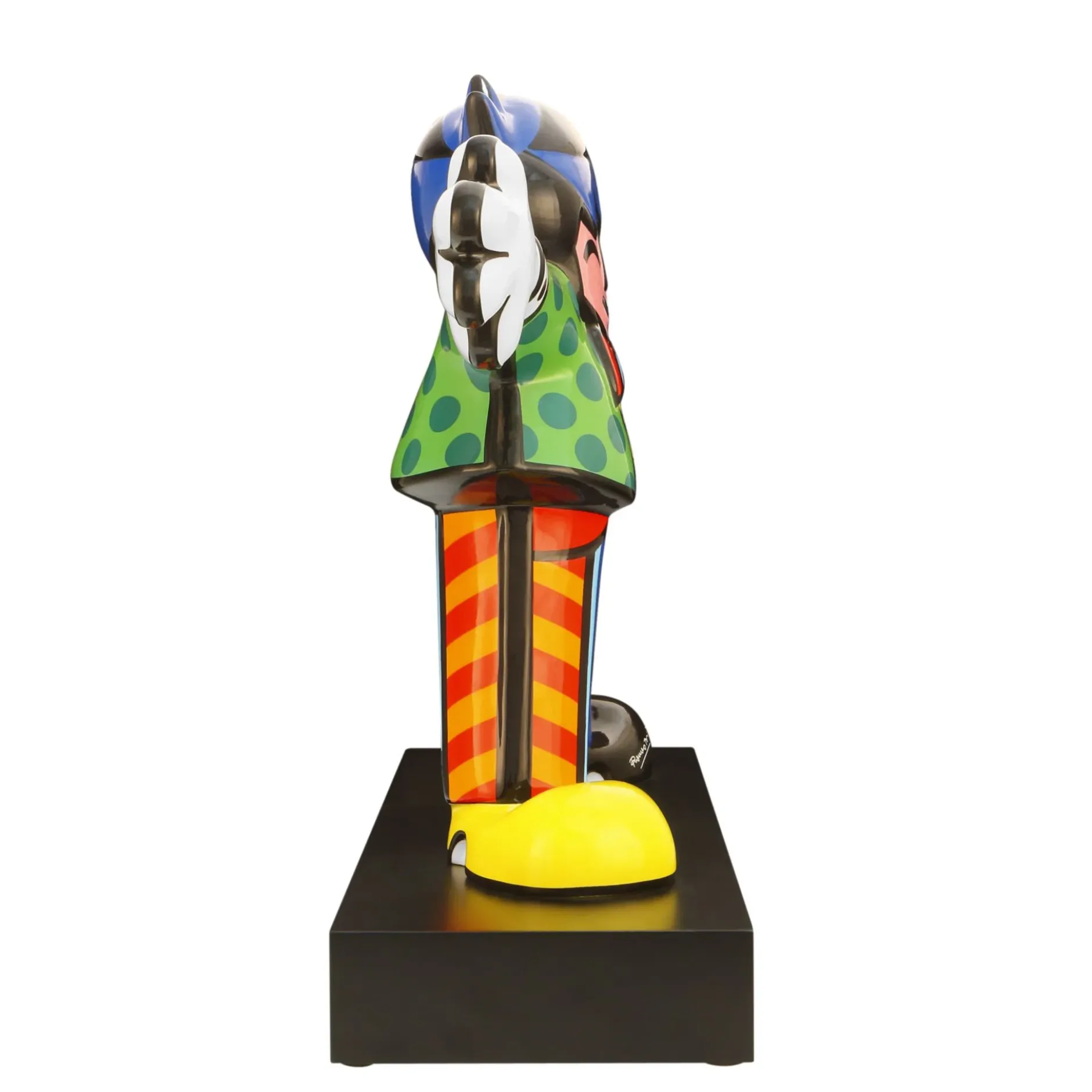 Porzellan Figur 'Hug Boy' von Romero Britto 19x47x54cm