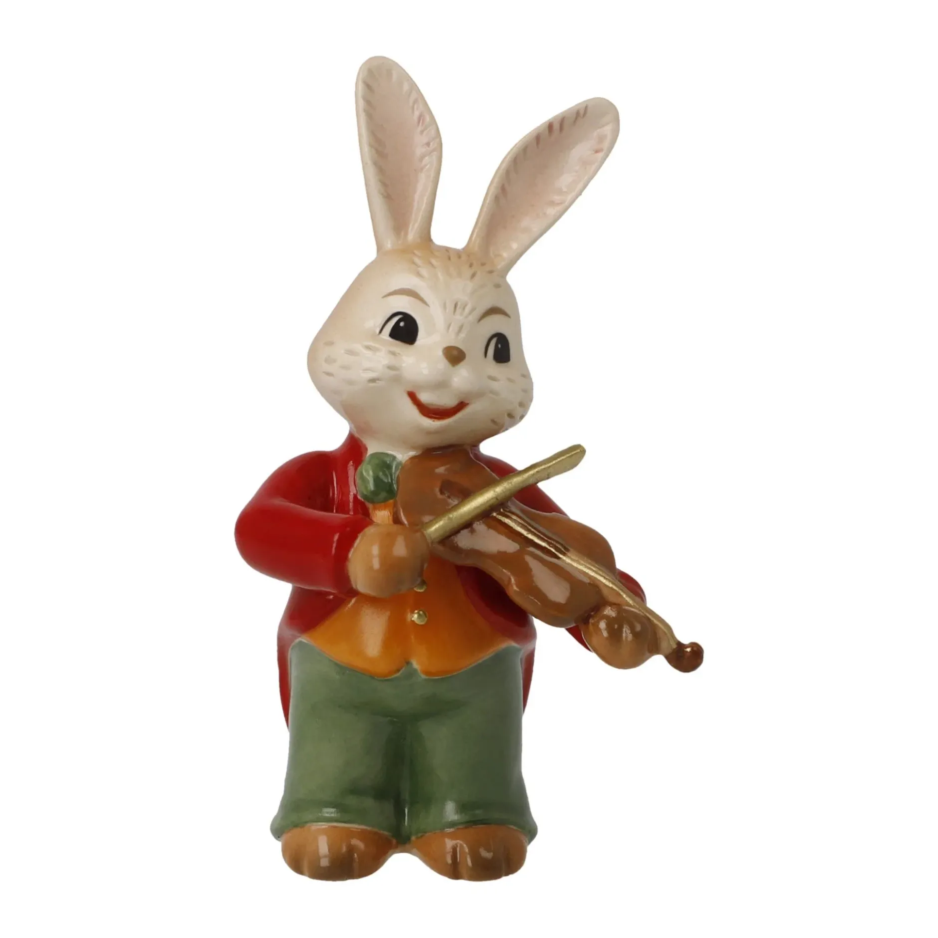 Porzellan Figur 'Kleiner Violinist' von Goebel 4x8x4,5cm