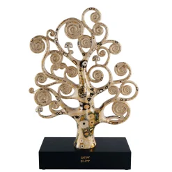 Porzellan Figur 'Lebensbaum' von Gustav Klimt 12x53x38cm