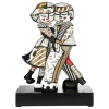 Porzellan Figur 'Leichter Liebestanz' von Romero Britto 34,5x47x17cm