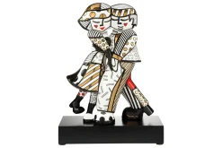 Porzellan Figur 'Leichter Liebestanz' von Romero Britto 34,5x47x17cm