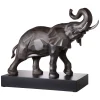 Porzellan Figur 'Majestic Elephant 2' von Goebel 43x57x25cm