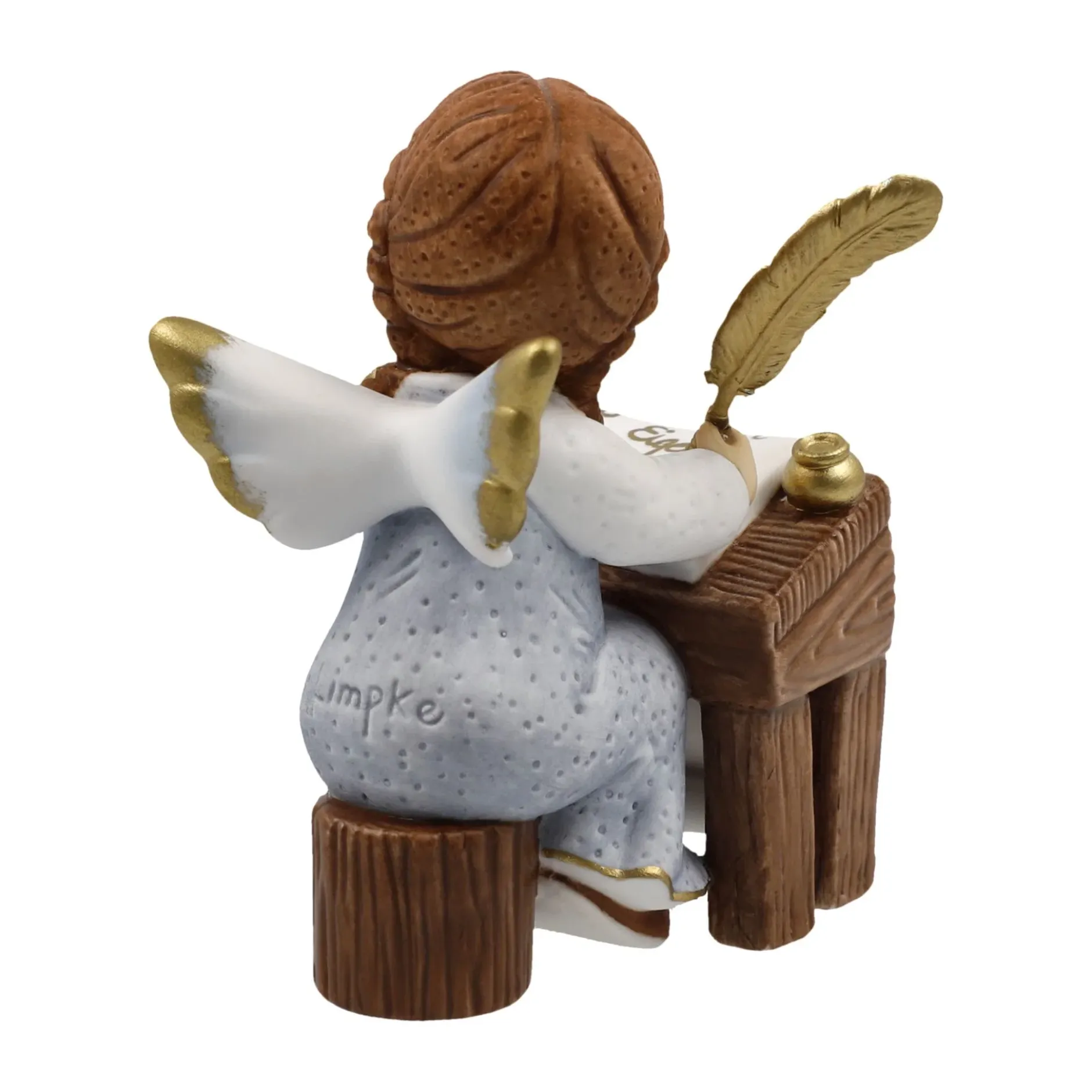 Porzellan Figur 'Meine Lieblingsrezepte' von Julia E. Limpke 7,5x9,5x6cm