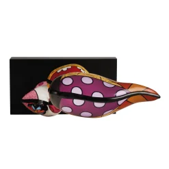 Porzellan Figur 'My Lovely Friend' von Romero Britto 18x47x41,5cm