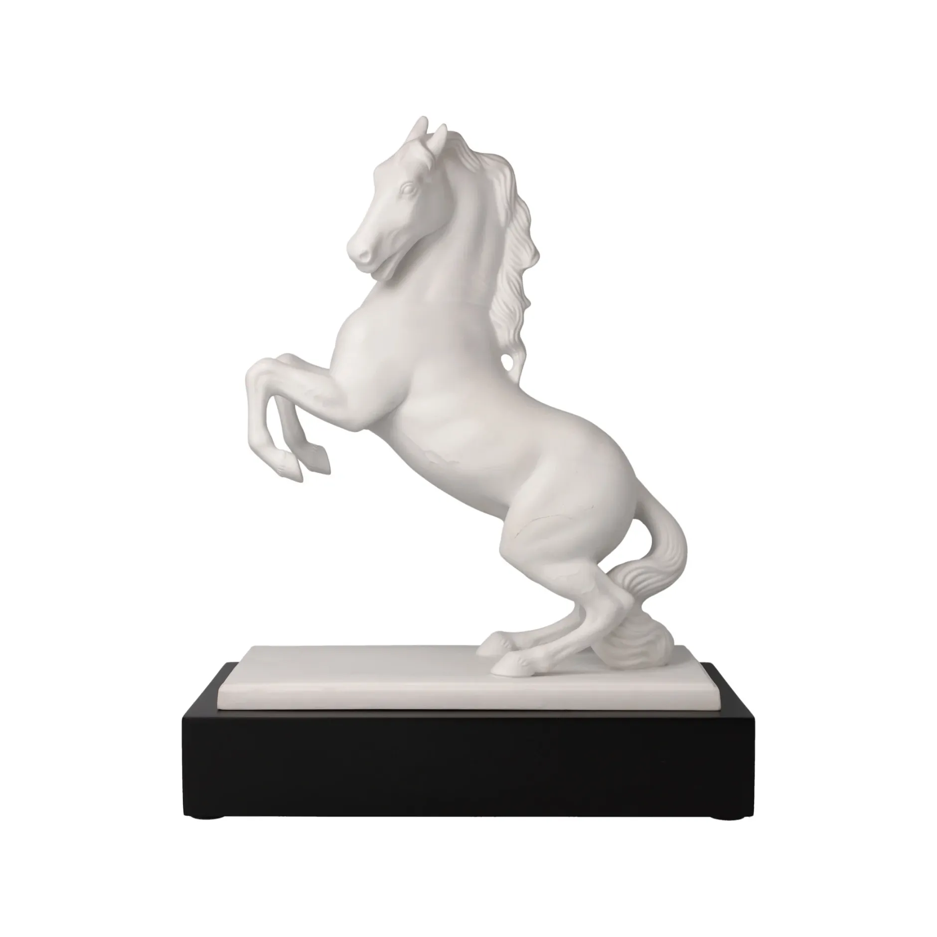 Porzellan Figur 'Rising Horse 3' von Goebel 25x31x14cm