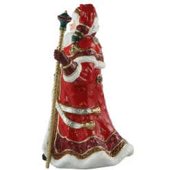 Porzellan Figur 'Santa with Wreath' von Goebel 19x33x24cm
