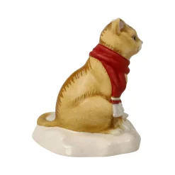 Porzellan Figur 'Schneeballschlacht' von Goebel 6x7x5cm