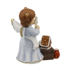 Porzellan Figur 'Süßes Knusperhäuschen' von Goebel 8,5x10,5x6cm
