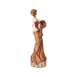Porzellan Figur 'Sommer' von Alphonse Mucha 10x32x12cm