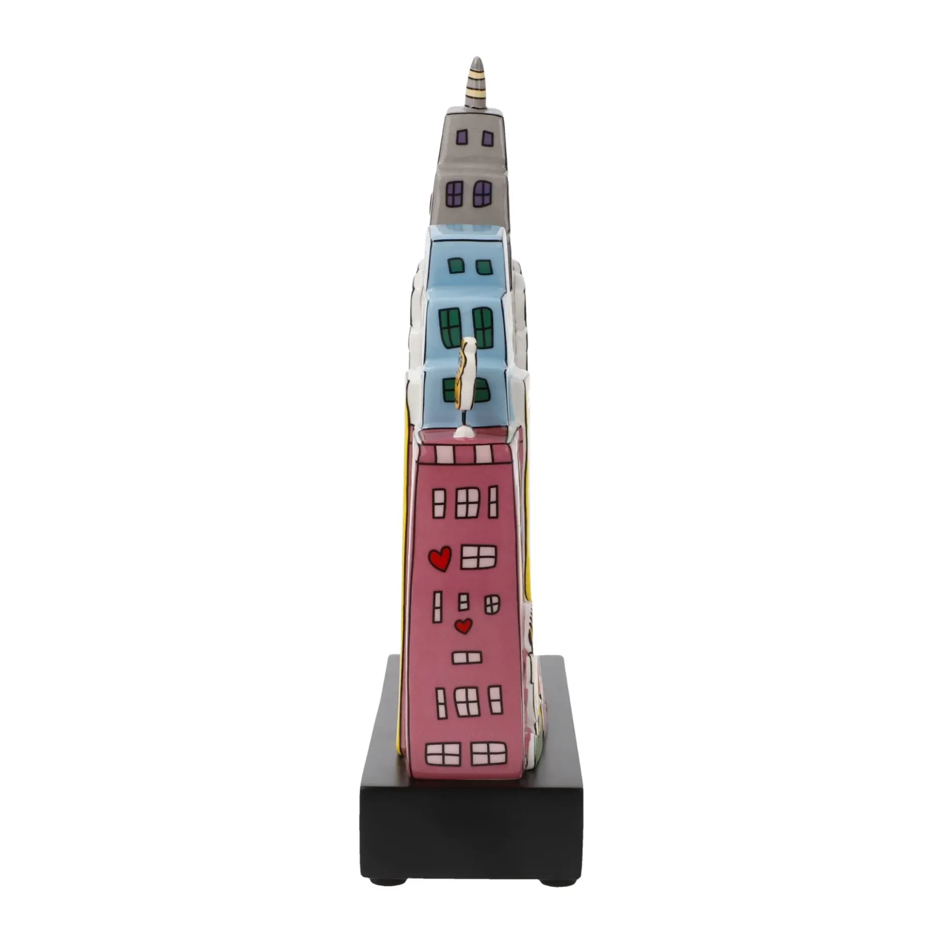 Porzellan Figur 'Summer in the City' von James Rizzi 6x22,5x17cm