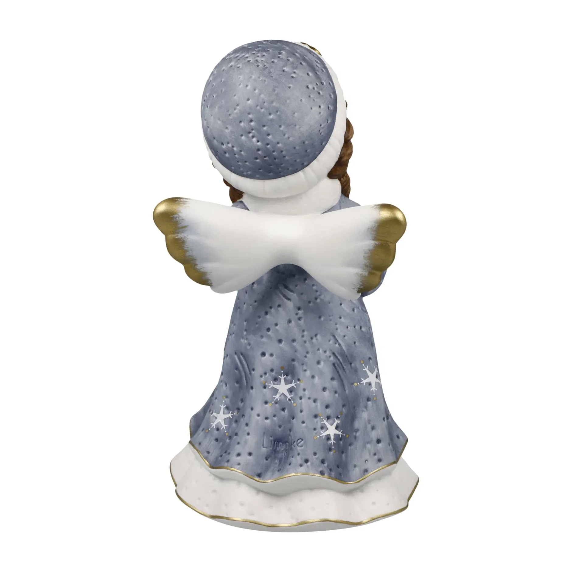 Porzellan Figur 'Winterliebe' von Julia E. Limpke 12,5x25x14cm