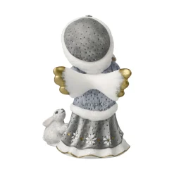 Porzellan Figur 'Winterspaziergang' von Julia E. Limpke 6x10,5x8cm
