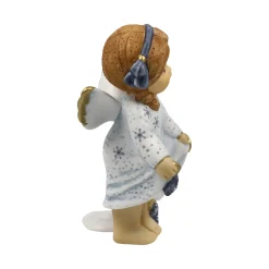 Porzellan Figur 'Winterzauber' von Julia E. Limpke 4,5x10x5cm