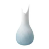 Porzellan Vase 'Azure Crest Raindrop' von Gabriele Strehle 11x25x11cm