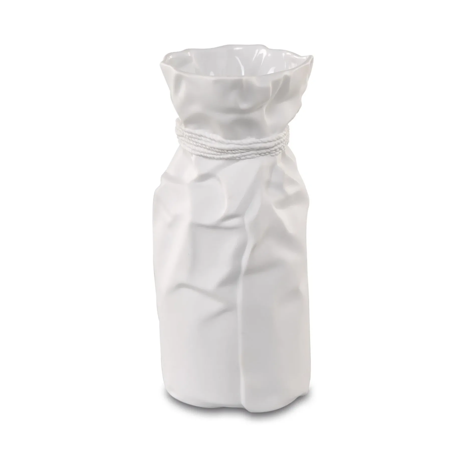 Porzellan Vase 'Crinkle Wrap' von Goebel 9x20x10,5cm