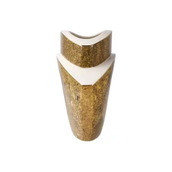 Porzellan Vase 'Golden Affection' von Gustav Klimt 10x20x22cm