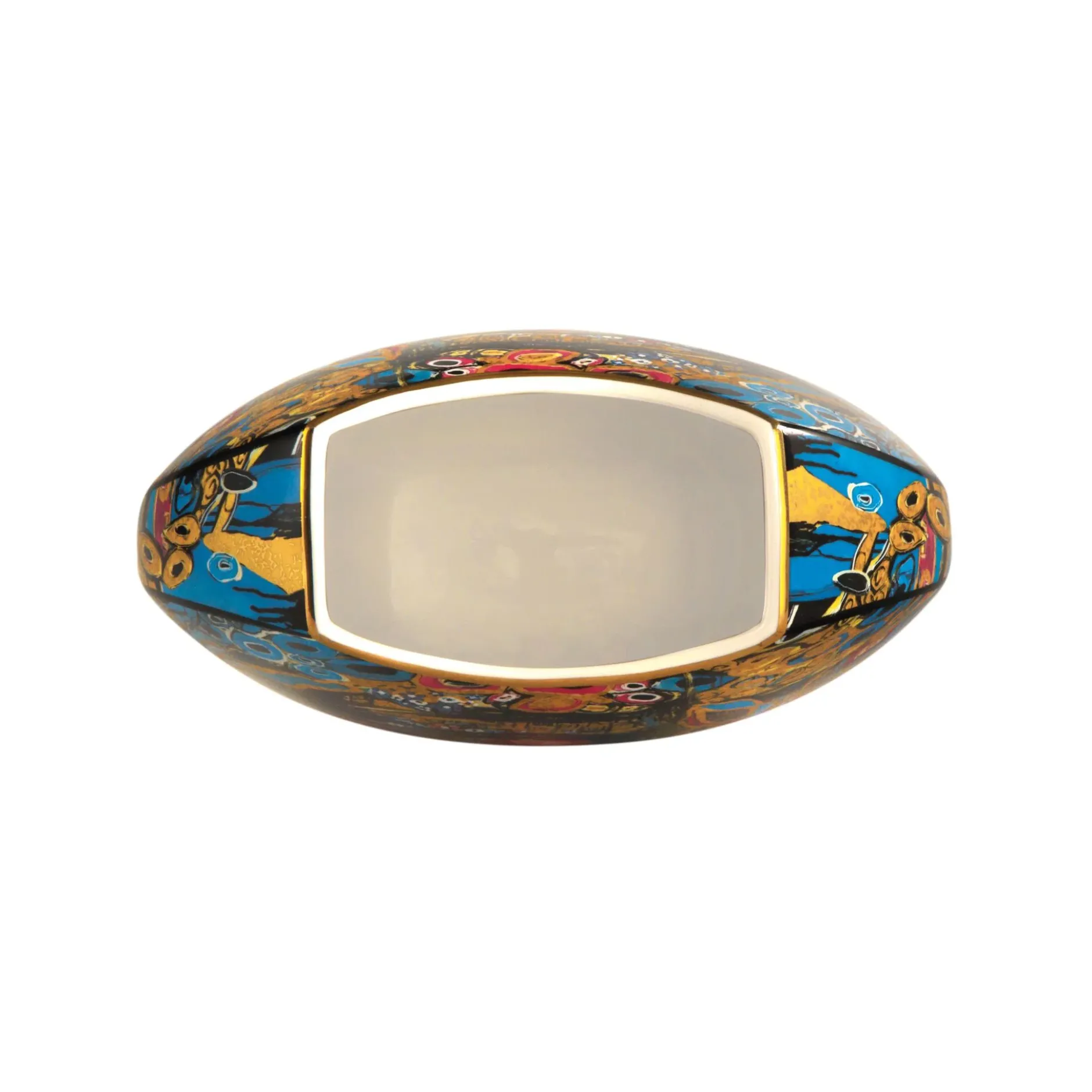 Porzellan Vase 'Golden Muse Aphrodite' von Lana Frey 11x30x22cm