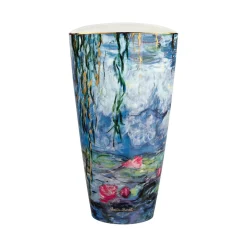 Porzellan Vase 'Magische Schönheit' von Claude Monet 15x28x11cm