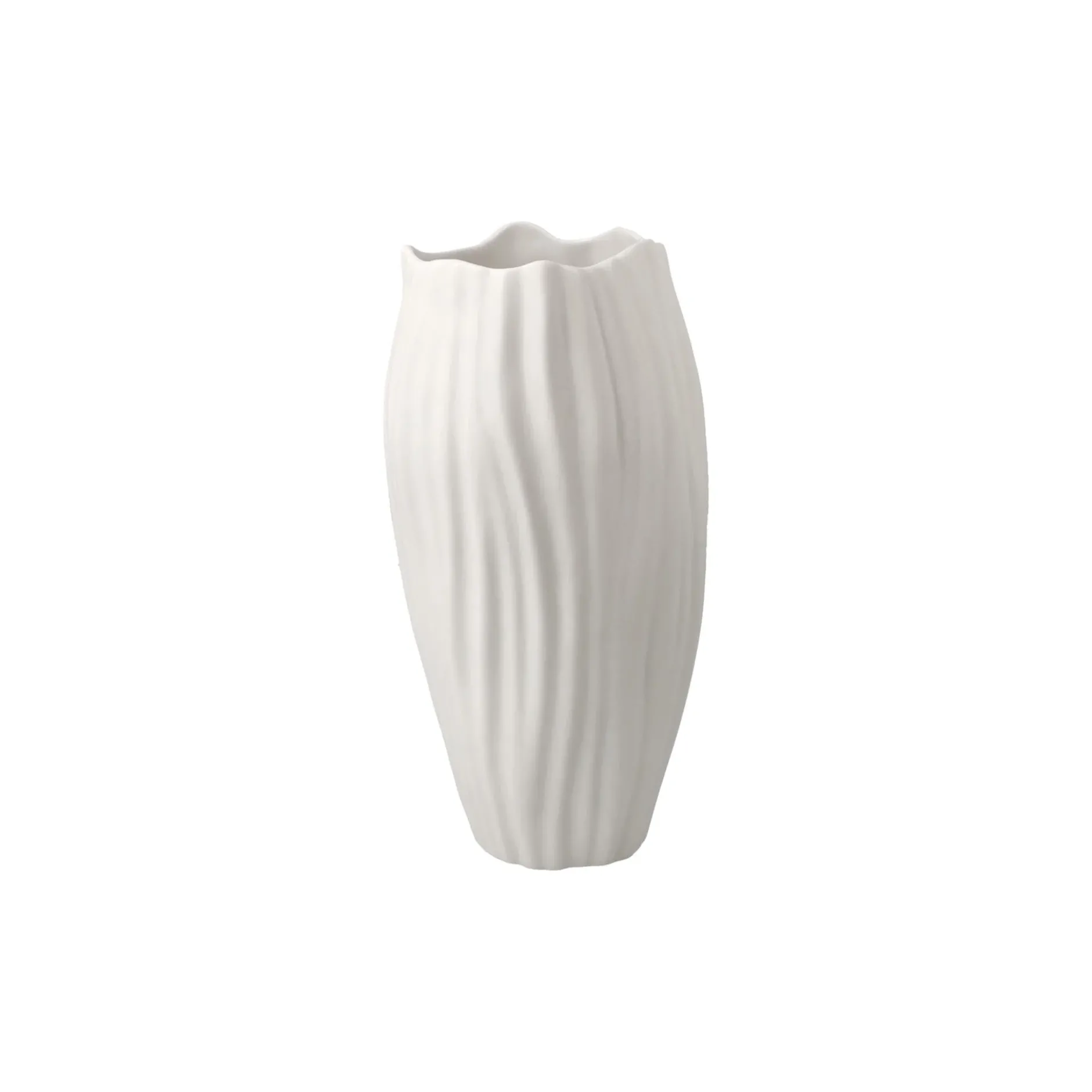 Porzellan Vase 'Ripple Harmony' von Goebel 8x16x8cm
