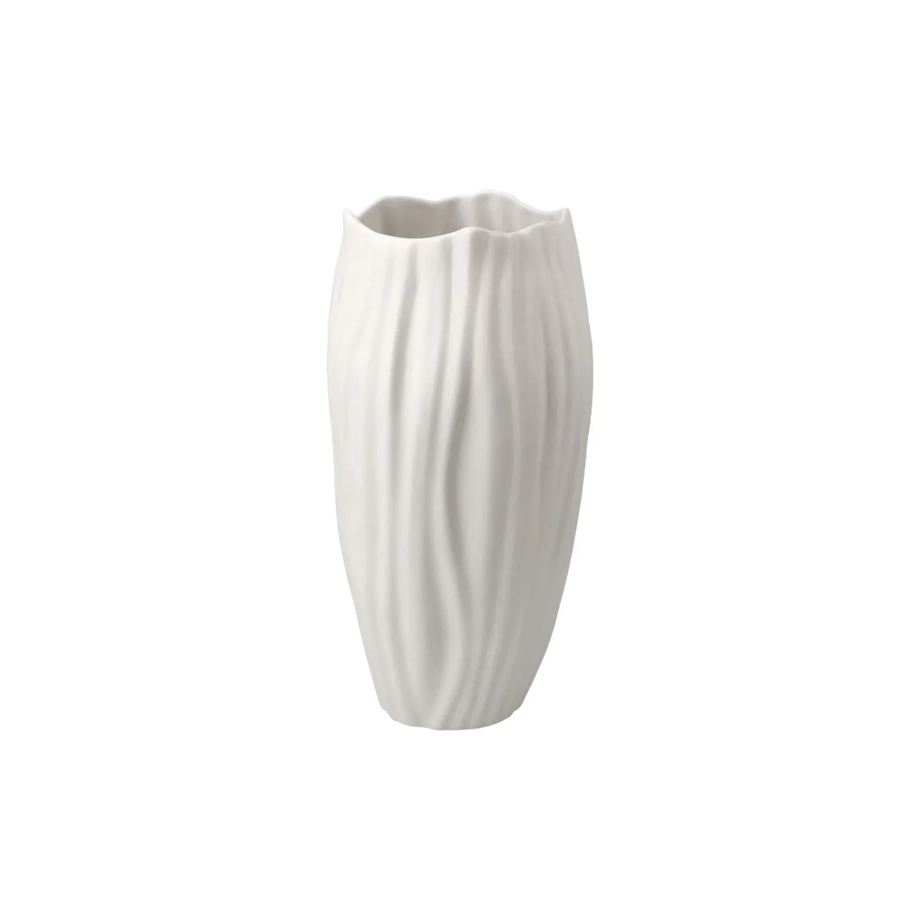 Porzellan Vase 'Ripple Harmony' von Goebel 8x16x8cm