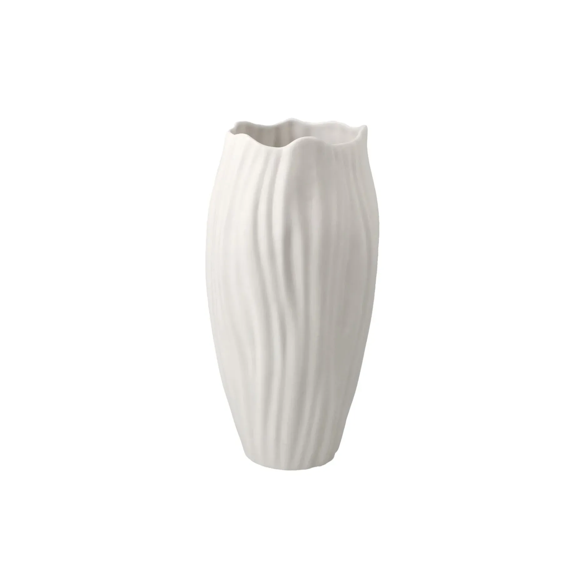 Porzellan Vase 'Ripple Harmony' von Goebel 8x16x8cm