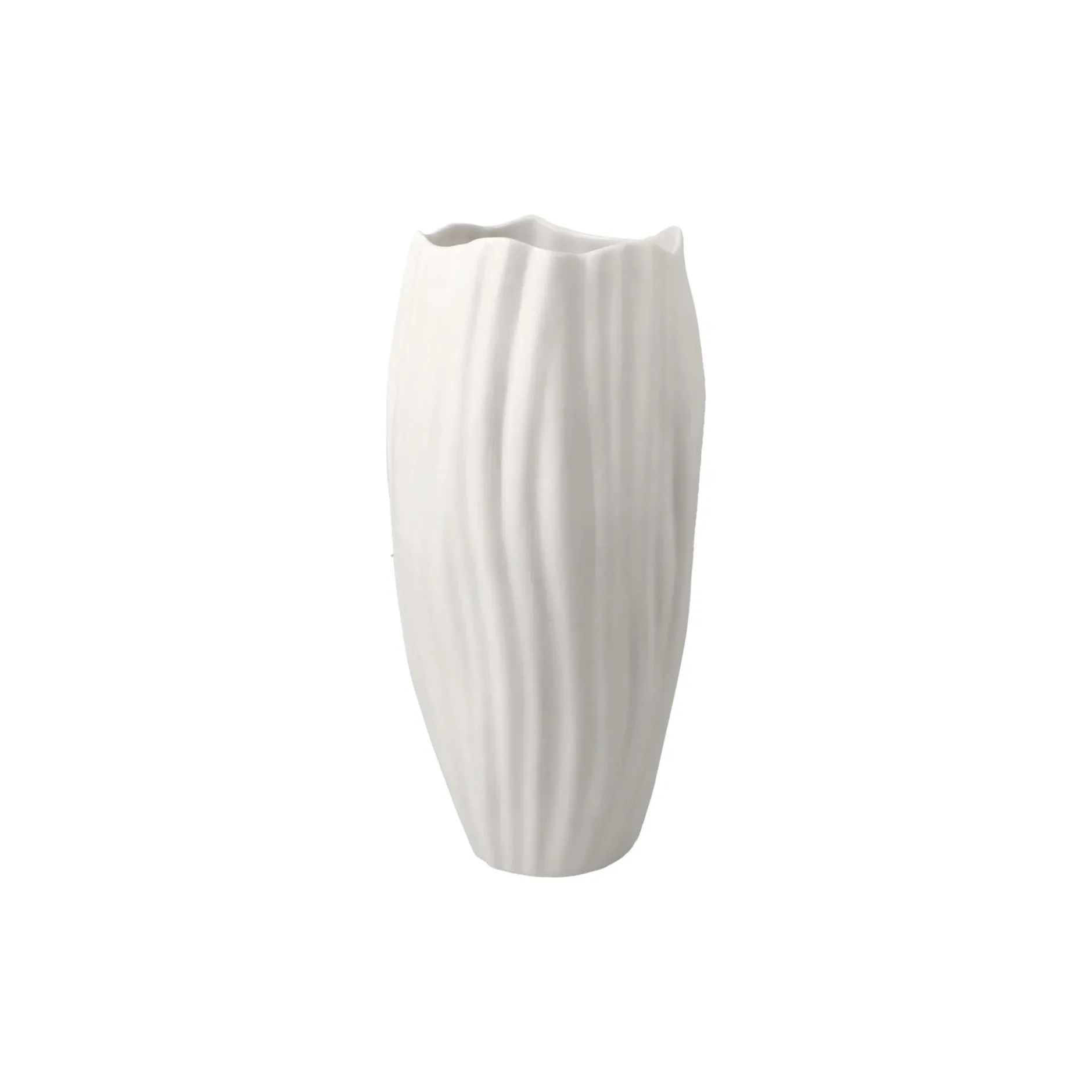 Porzellan Vase 'Ripple Harmony' von Goebel 8x16x8cm