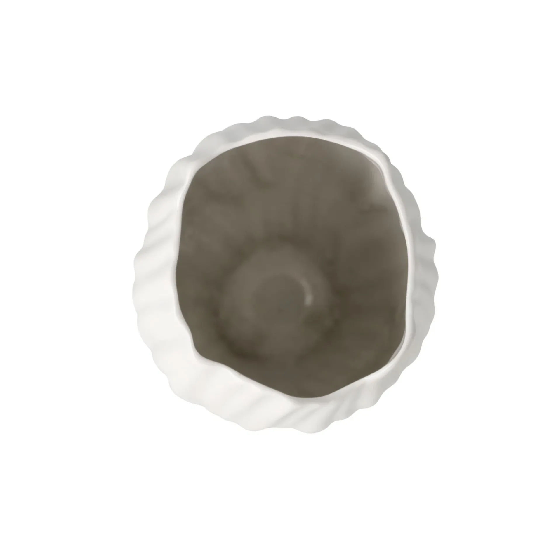 Porzellan Vase 'Ripple Harmony' von Goebel 8x16x8cm