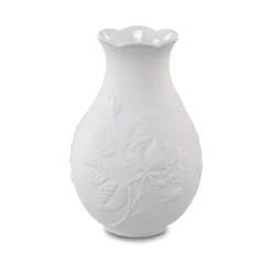 Porzellan Vase 'Rose Whisper' von Goebel 12x18x12cm