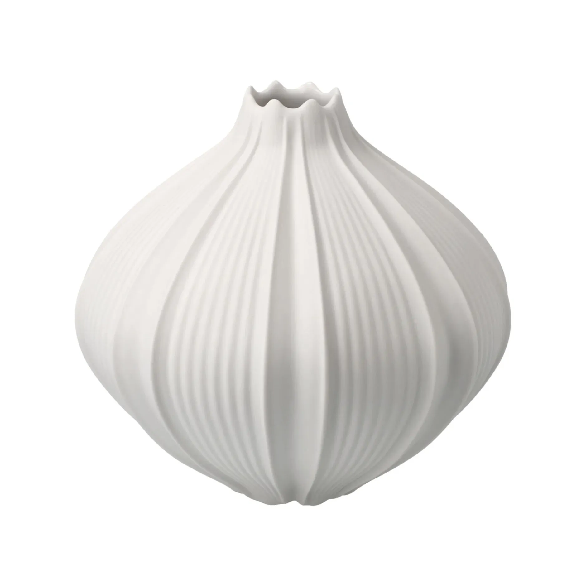 Porzellan Vase 'Silk Pod' von Goebel 12,5x12x12,5cm